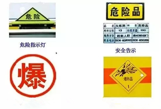 危險化學品運輸各警示標志